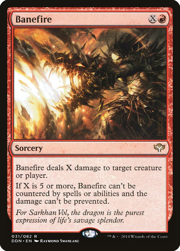 Fuego pernicioso [Duel Decks: Velocidad vs. Astucia] 
