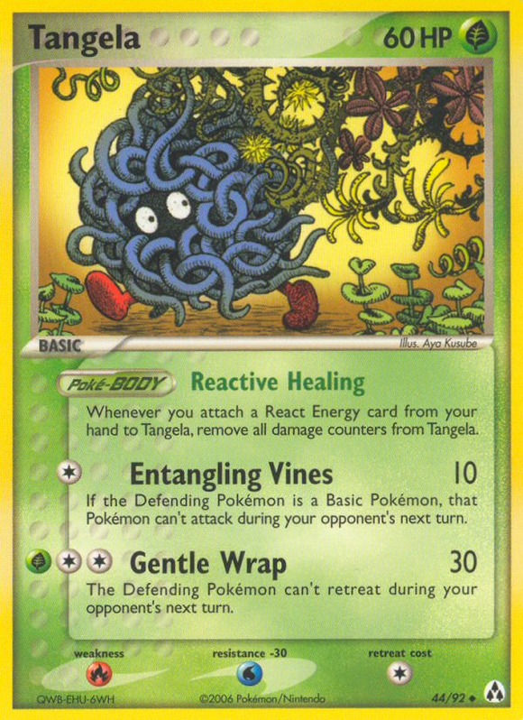 Tangela (44/92) [EX: Creador de leyendas] 