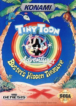 Red Fox Gaming - Hickory - Tiny Toon Adventures Buster's Hidden Treasure - Video Game - Sega Genesis