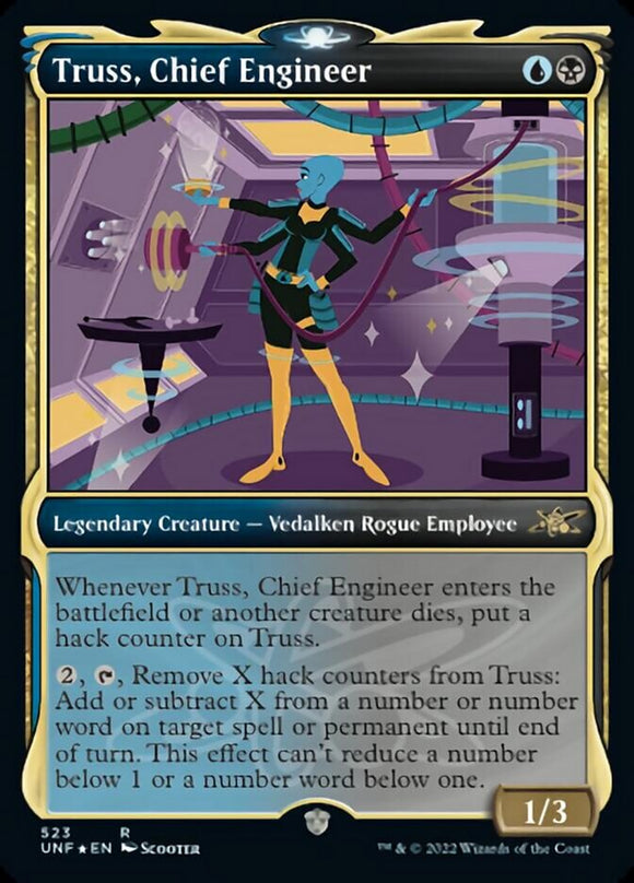 Armazón, ingeniero jefe (escaparate) (Galaxy Foil) [Unfinity] 