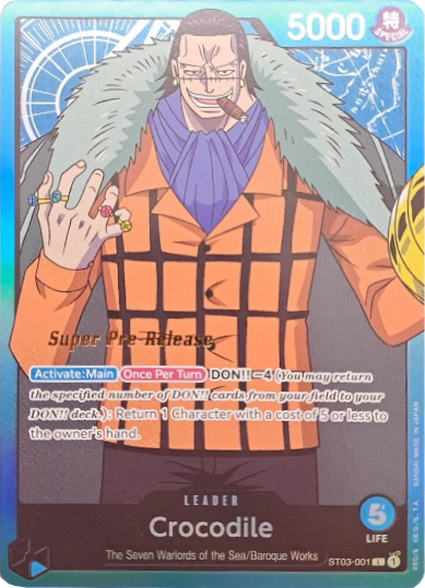Cocodrilo (001) [Super Pre-Release Starter Deck: Los siete señores de la guerra del mar]