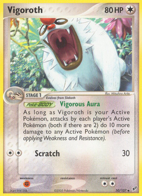 Vigoroth (50/107) [Ejemplo: Deoxys] 