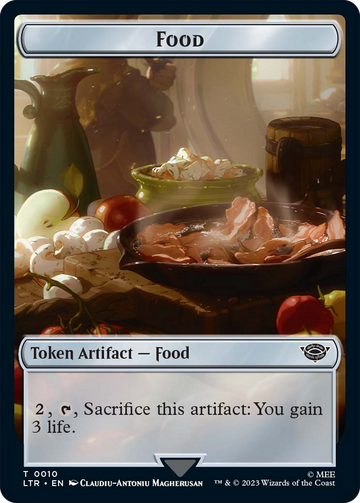 Bird // Food Token [The Lord of the Rings: Tales of Middle-Earth Commander Tokens] - 0