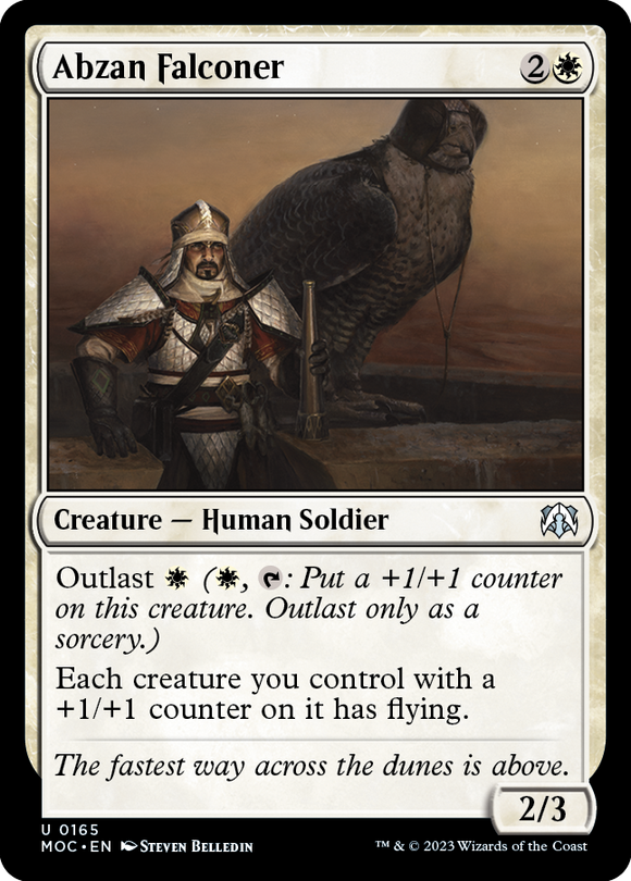 Halconero Abzan [Comandante de la Marcha de la Máquina] 