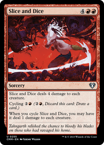 Cortar y trocear [Commander Masters] 