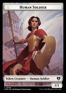 Elemental (0037) // Human Soldier Double-Sided Token [Commander Masters Tokens]-2