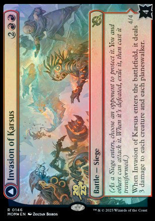 Invasión de Karsus // Elemental de refracción [Promociones de prelanzamiento de March of the Machine] 