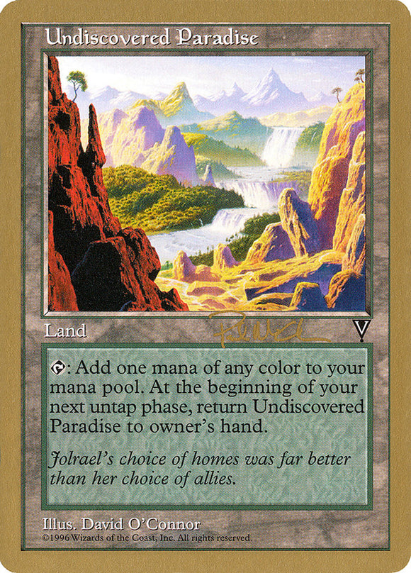 Paraíso desconocido (Paul McCabe) [World Championship Decks 1997] 