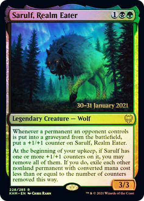 Sarulf, Realm Eater [Promociones de presentación de Kaldheim] 