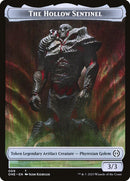 Phyrexian Goblin // The Hollow Sentinel Double-Sided Token [Phyrexia: All Will Be One Tokens]-2