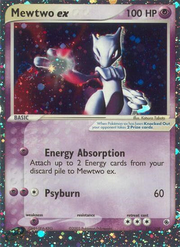 Mewtwo ex (101/109) [EX: Rubí y Zafiro] 