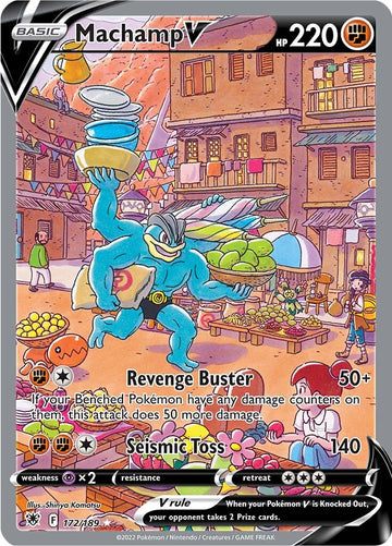 Machamp V (172/189) [Espada y escudo: resplandor astral] 