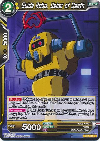 Guía Robo, acomodador de la muerte (BT2-114) [Union Force] 