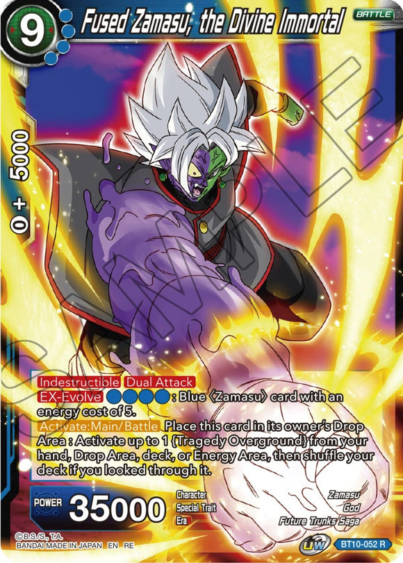 Zamasu fusionado, el inmortal divino (reimpresión) (BT10-052) [Ultimate Deck 2023] 