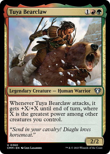 Tuya Bearclaw [Comandante Masters] 