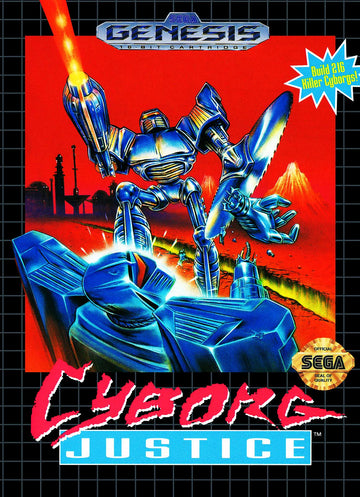 Red Fox Gaming - Hickory - Cyborg Justice - Video Game - Sega Genesis
