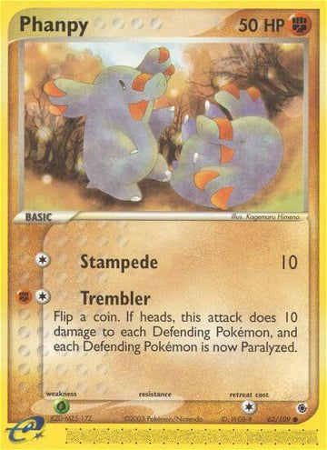 Phanpy (62/109) [EX: Rubí y Zafiro] 