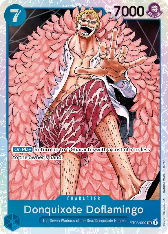 Donquixote Doflamingo [Baraja de inicio: Los siete señores de la guerra del mar] 