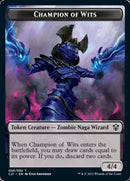 Eldrazi // Champion of Wits Double-Sided Token [Commander 2021 Tokens]-2