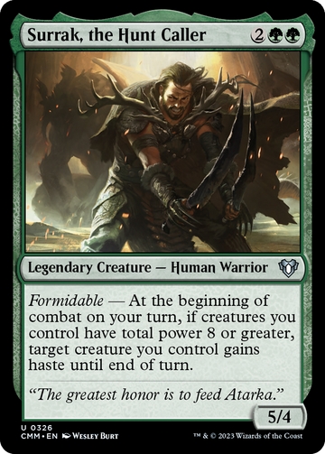 Surrak, el que llama a la caza [Comandante Masters] 