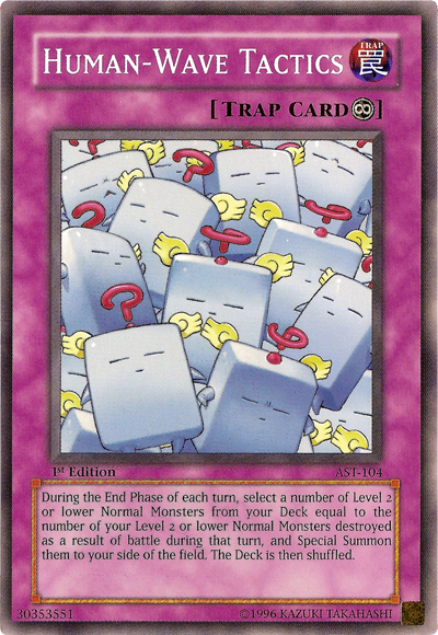 Tácticas de oleadas humanas [AST-104] Común 