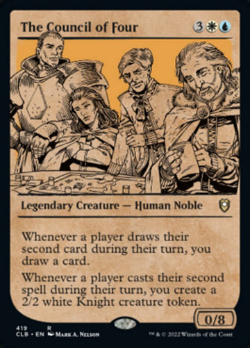 El Consejo de los Cuatro (Escaparate) [Commander Legends: Battle for Baldur's Gate] 