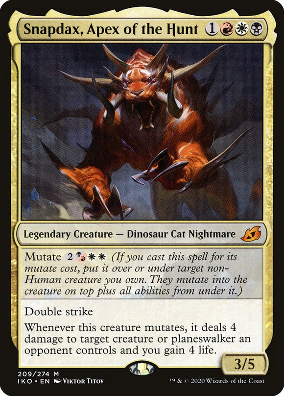 Snapdax, la cúspide de la caza [Ikoria: Lair of Behemoths] 