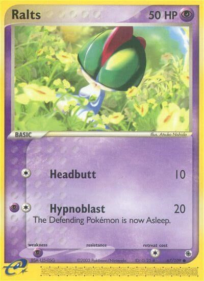 Ralts (67/109) [EX: Rubí y Zafiro] 
