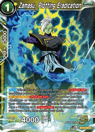 Zamasu, planeando la erradicación (BT16-090) [Reino de los Dioses] 