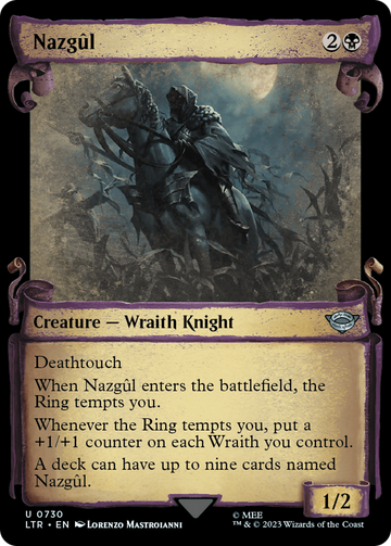 Nazgul (0730) [Pergaminos de presentación de El Señor de los Anillos: Cuentos de la Tierra Media] 