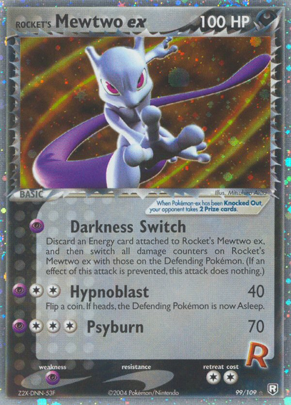 Ex Mewtwo de Rocket (99/109) [EX: El regreso del Team Rocket] 