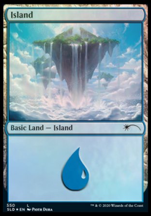 Isla (Sobre las nubes) (550) [Promociones de Secret Lair Drop] 