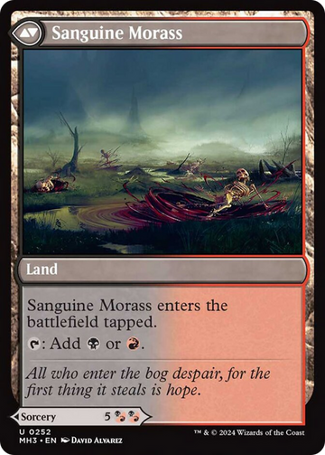 Bloodsoaked Insight // Sanguine Morass [Modern Horizons 3] - 0