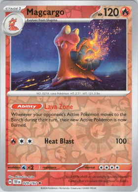 Magcargo (029/162) [Escarlata y violeta: fuerzas temporales] 