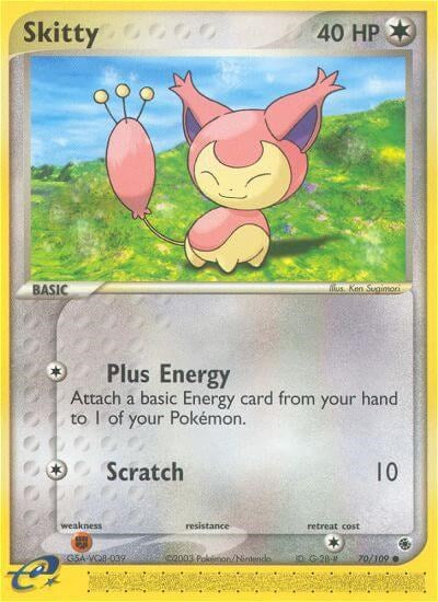 Skitty (70/109) [EX: Rubí y Zafiro] 