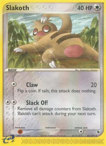 Slakoth (45/109) [EX: Rubí y Zafiro] 