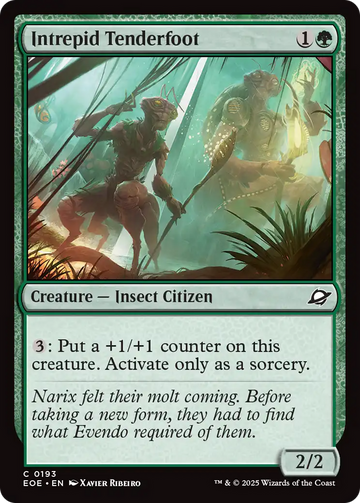 Intrepid Tenderfoot [Edge of Eternities]