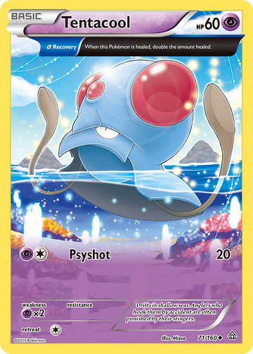 Tentacool (71/160) [XY: Choque primigenio] 