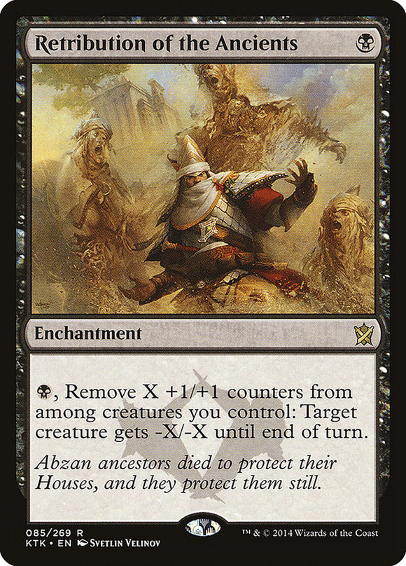 La retribución de los antiguos [Khans of Tarkir] 