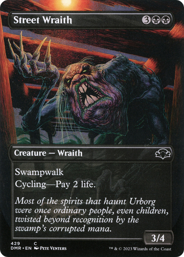 Espectro callejero (arte alternativo sin bordes) [Dominaria Remastered] 