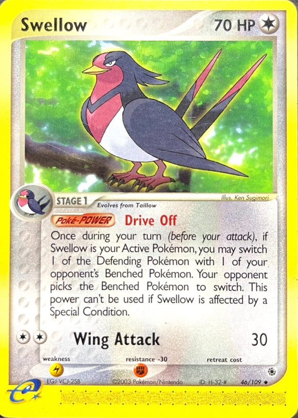 Swellow (46/109) [EX: Rubí y Zafiro] 