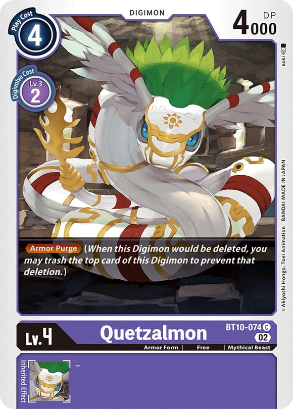 Quetzalmón [BT10-074] [Encuentro con Xros] 