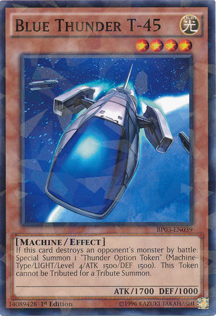 Blue Thunder T-45 [BP03-EN039] Shatterfoil Raro 