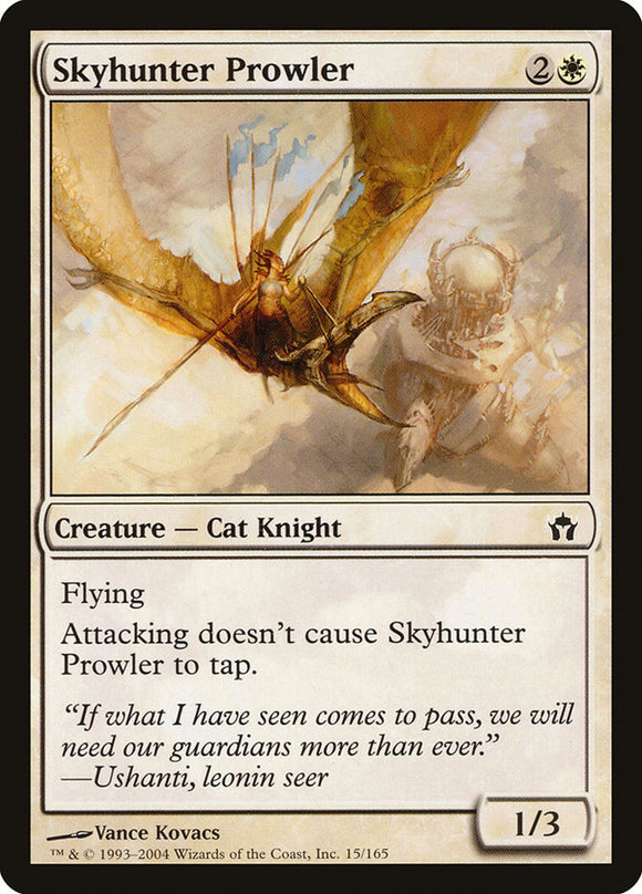 Cazador del cielo merodeador [Quinto amanecer] 