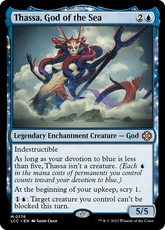 Thassa, dios del mar [Las cavernas perdidas de Ixalan Comandante] 