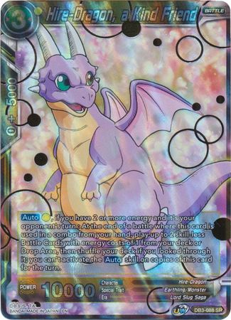 Hire-Dragon, un amigo amable (DB3-088) [Fuerza gigante] 