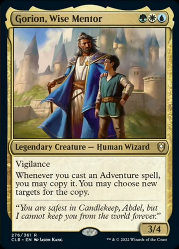 Gorion, mentor sabio [Commander Legends: Battle for Baldur's Gate] 