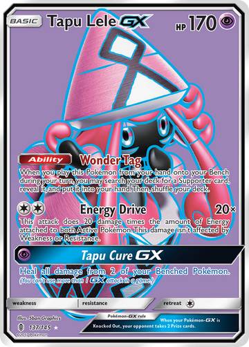 Tapu Lele GX (137/145) [Sol y Luna: Guardianes en ascenso] 