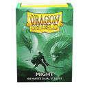 Dragon Shield: Standard 100ct Sleeves - Might (Dual Matte)-1