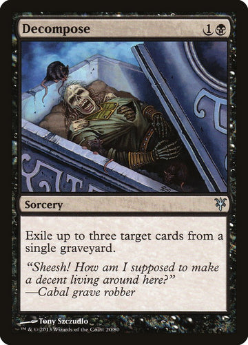 Decompose [Duel Decks: Sorin vs. Tibalt] - 0